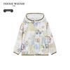 Teenie Weenie Kids Boys' Casual All-over Print Hooded Lightweight Jacket