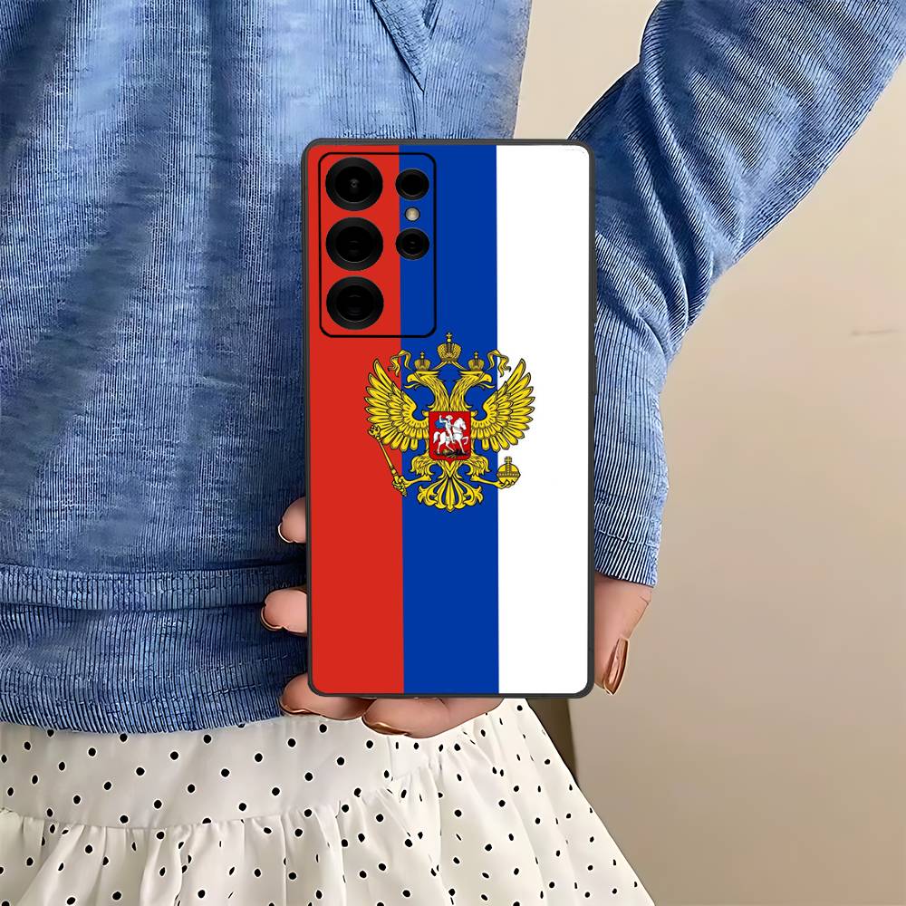 

Flag Of Russia Phone Case For Samsung S 24 Fe 25 Ultra Plus 20 Lite 21 30 22 23 24 22 Ultra 5G Fundas Samsung S23 ULTRA 5G
