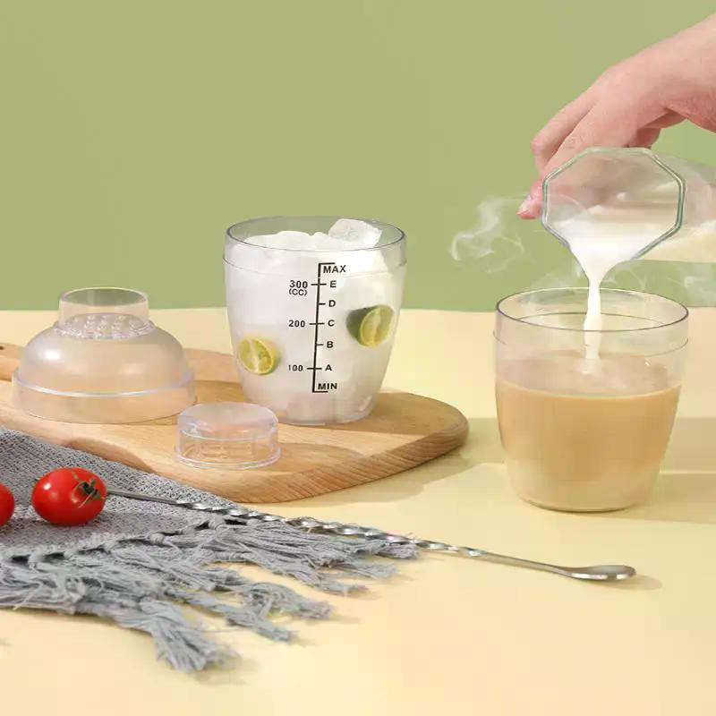 3/5/7Pcs Cocktail Shaker Set Measuring Jigger Drink Mixed Hand Shaker Tools For Bartending And Home Bar
