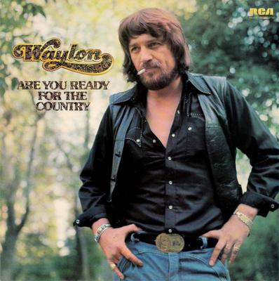 LP Record WAYLON JENNINGS - Are You Ready For The Country RS1067 RCA, RCA Victor 1976 UK Folk Used