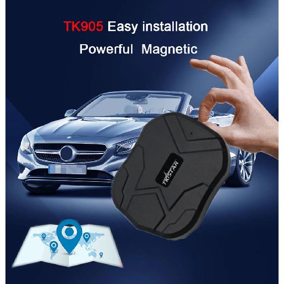 Car Tracker GPS Tracker Car 1500mAh Mini GPS Tracker TKSTAR TK905 GPS Locator GPS Tracker Auto Magnet Free Web APP PK TK913