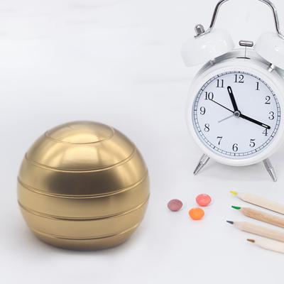 Yousheng Metall Kinetisches Schreibtischspielzeug für Kinder Erwachsene Ganzkörper Optische Täuschung Fidget Spinner Spielzeug Schreibtisch Gyroskop Ball zur Stressbewältigung