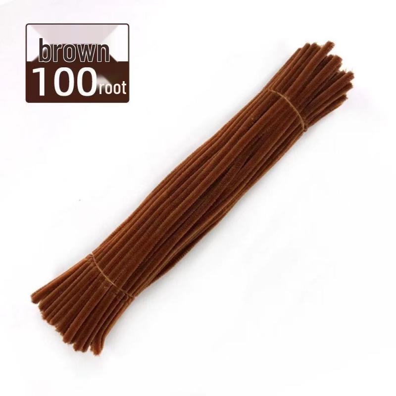 Macaron Color Extra Dense Handmade Flower Pipe Cleaners