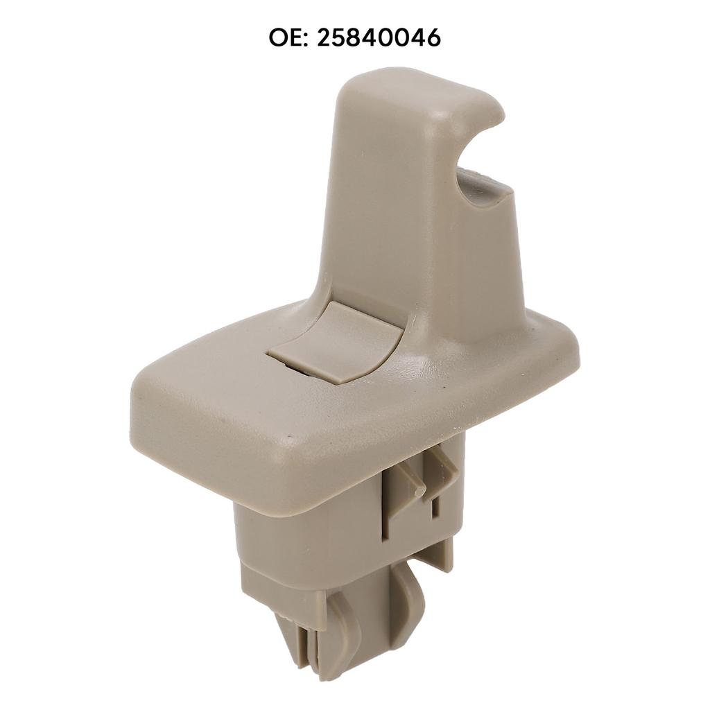 2 Stück Sonnenblenden-Halteclip 25840046 Innerer Sonnenblenden-Halter Haken Ersatz für Express Van 2003‑2014