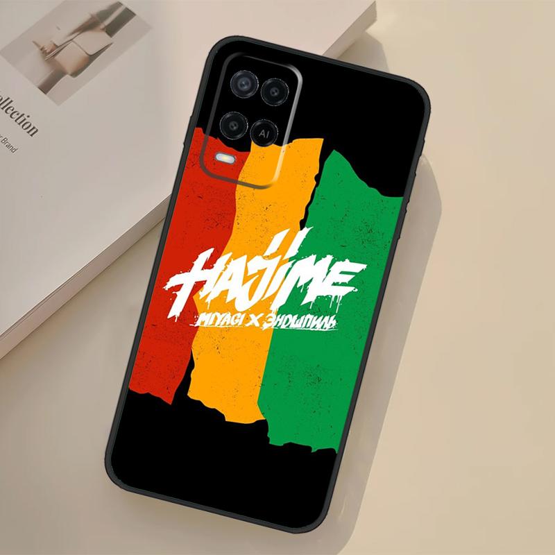 Hajime MiyaGi Andy Panda Case For Oppo A98 A78 A18 A38 A58 A60 A80 A40 A96 A76 A16 A94 A74 A54 A15 A17 A57 A77 A5 Pro