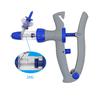 1/2/5ml Automatic Veterinary Continuous Syringe Adjustable with Bottle Animal Injection Vaccine for Livestock Pig Cattle Sheep