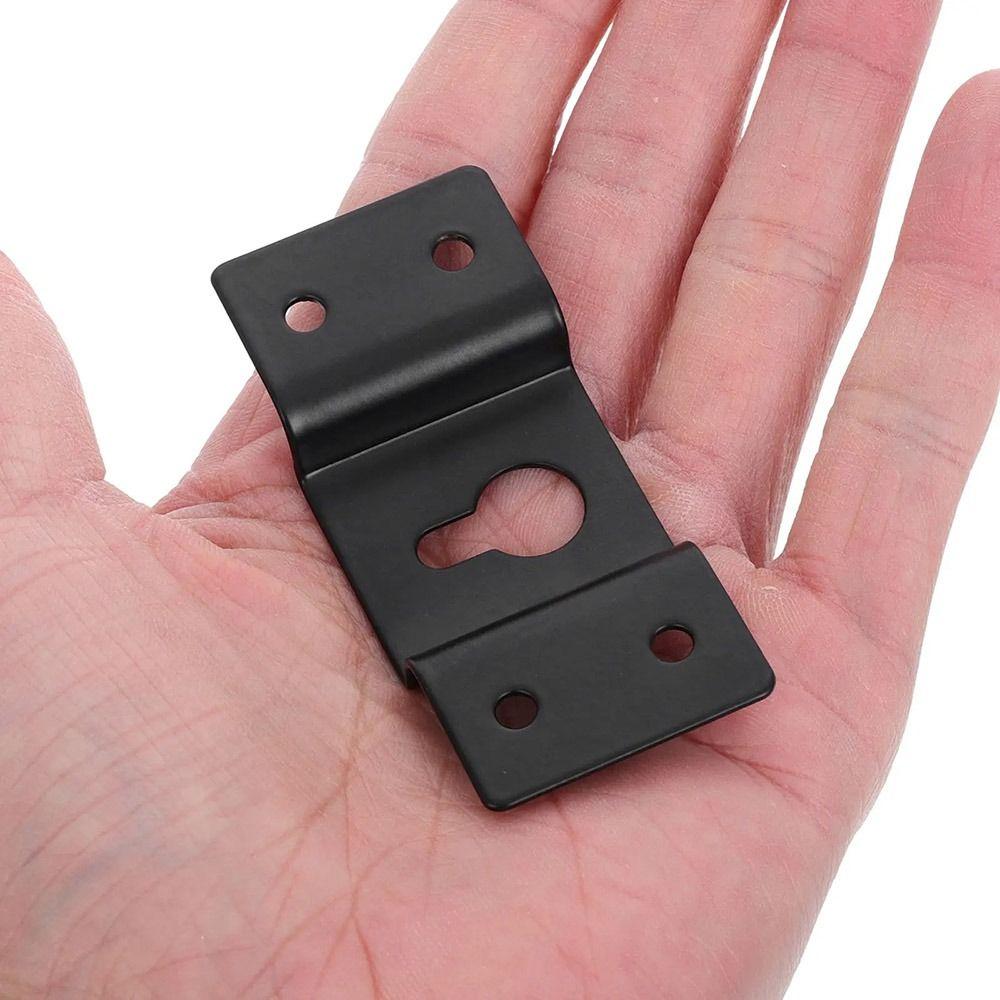 2Pcs Wall Mount Speaker Bracket Metal Universal Rear Hook Hanger Plate Connector Ceiling Stand Clamp