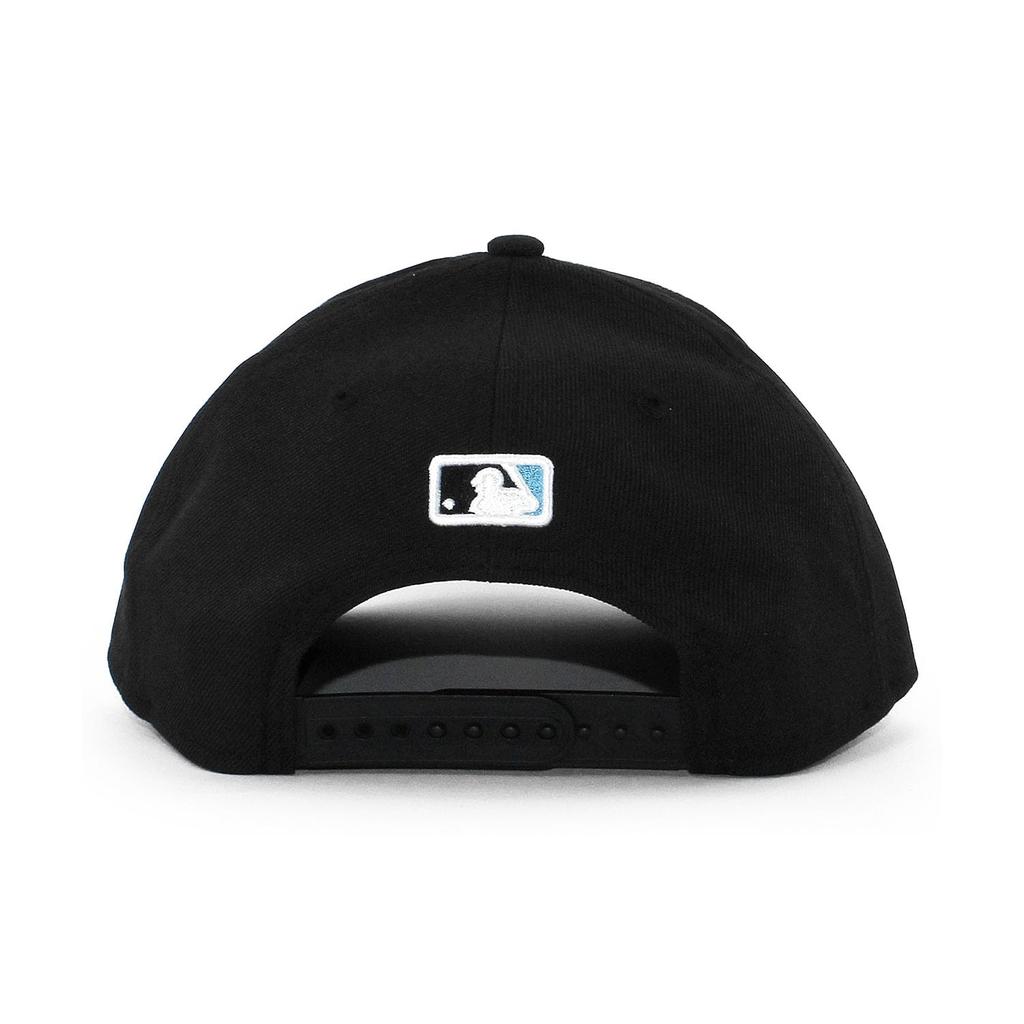 New Era 9FORTY M-CROWN Snapback Miami Marlins MLB ON-FIELD AUTHENTIC PLAYER REPLICA SNAPBACK CAP Black MIAMI MARLINS Hat Blue Major League 940MC