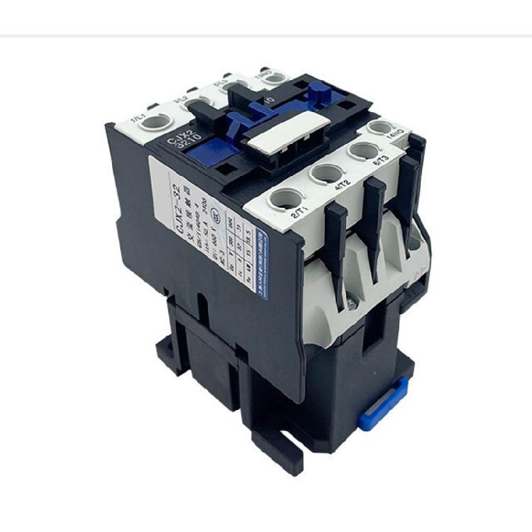 CJX2-3210 Din Rail Mounted Normal Open Contactor 8 Silver Contacts Power Contactor for Motors And Lighting Devices