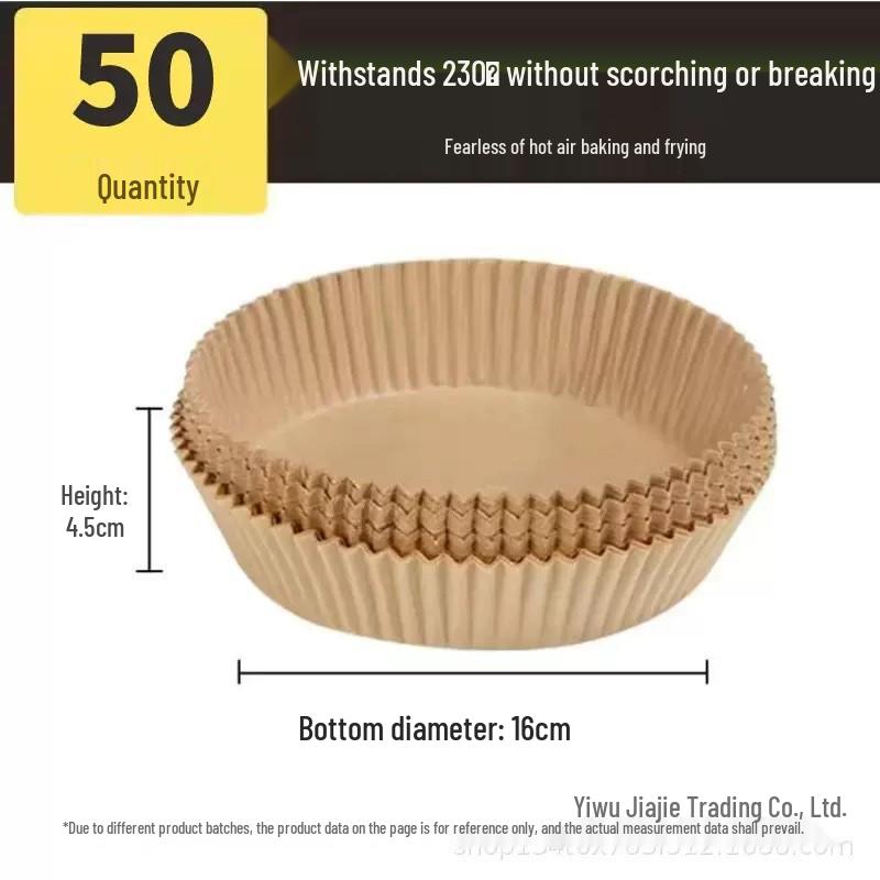 Oil-Absorbing Air Fryer & Oven Liners: Food-Grade, Oil-Proof, High-Temperature Resistant Silicone Paper for Barbecue & Cooking