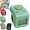 Rechargeable Handheld Tally Counter 6 Digits Number Finger Counters Tally Clicker for Swim Laps