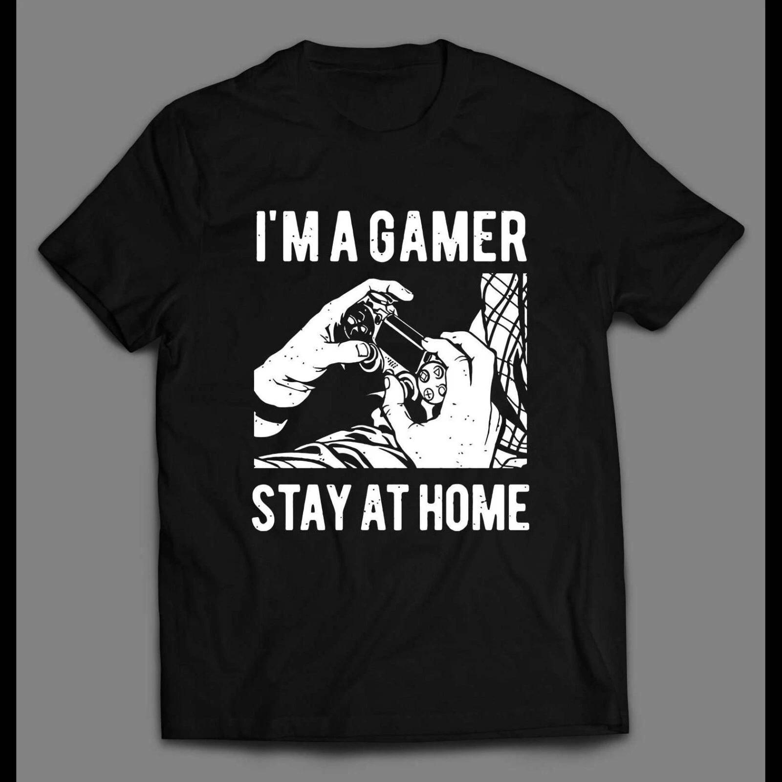 

I’M A GAMER STAY HOMER HIGH QUALITY GAMER SHIRT Unisex Tee 4XL