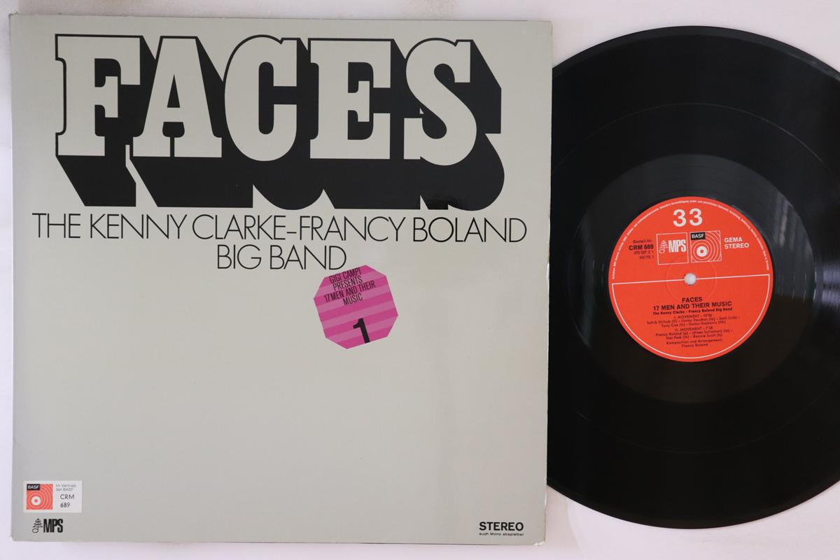 

LP Record KENNY CLARKE FRANCY BOLAND Faces CRM689 MPS 1971 Germany Jazz Used