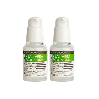 Real Vera Pore Serum Set 30ml X2 – Pore Tightening & Soothing Hydration Care