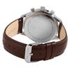 Montre homme - Menzie - Cuir marron - Boîtier 42 mm - Quartz VX9NE