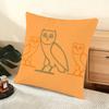 Drake O-O-Ovo O-Owls Cushion Cover Soft Short Plush Pillow Cover Smooth Cozy Texture Aesthetic Cushion Case Home Decor