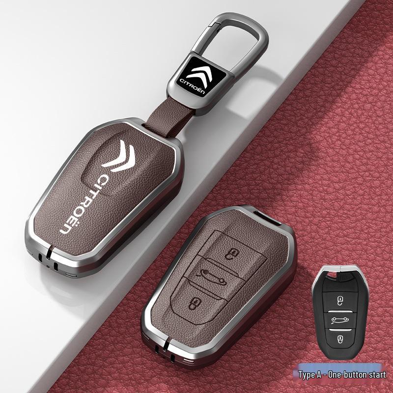 Car Key Cover & Buckle for Citroen C3XR, C4L, Tianyi, C5, C4 Sega, Elysee, C6 Models