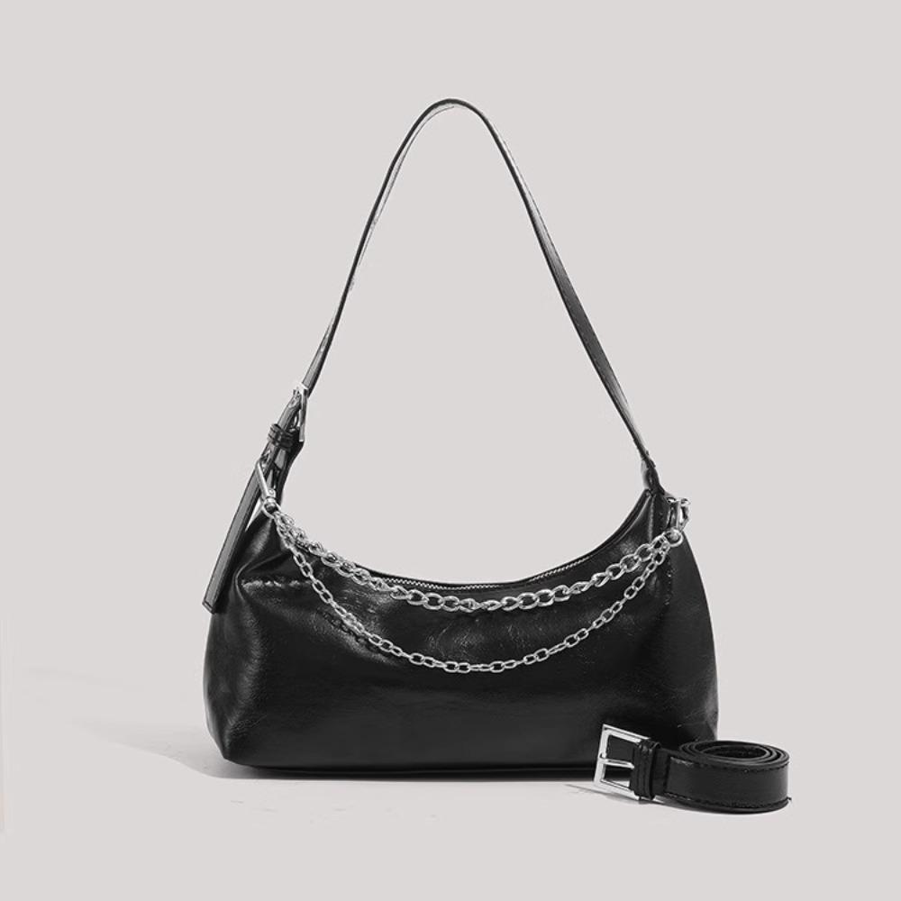 Women s Bag 2026 New Fashion Portable Underarm Bag Niche Design Baguette Bag Texture Versatile Shoulder Messenger Bag