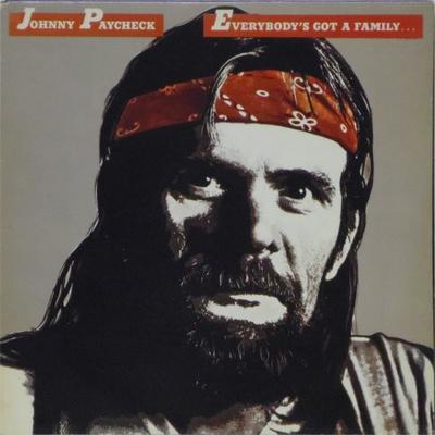 LP Record JOHNNY PAYCHECK - Everybody's Got A Family...Meet Min SEPC84112 Epic 1979 UK Folk Used