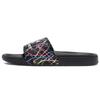 Chuck Taylor All Star Comfortable and Lightweight Rubber Sole Flip-Flops Unisex Black and Pink