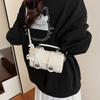 Versatile Hand Carry Small Bag Women's New Trendy Fashion Texture Pillow Bag High-end Single Shoulder Messenger Bag
