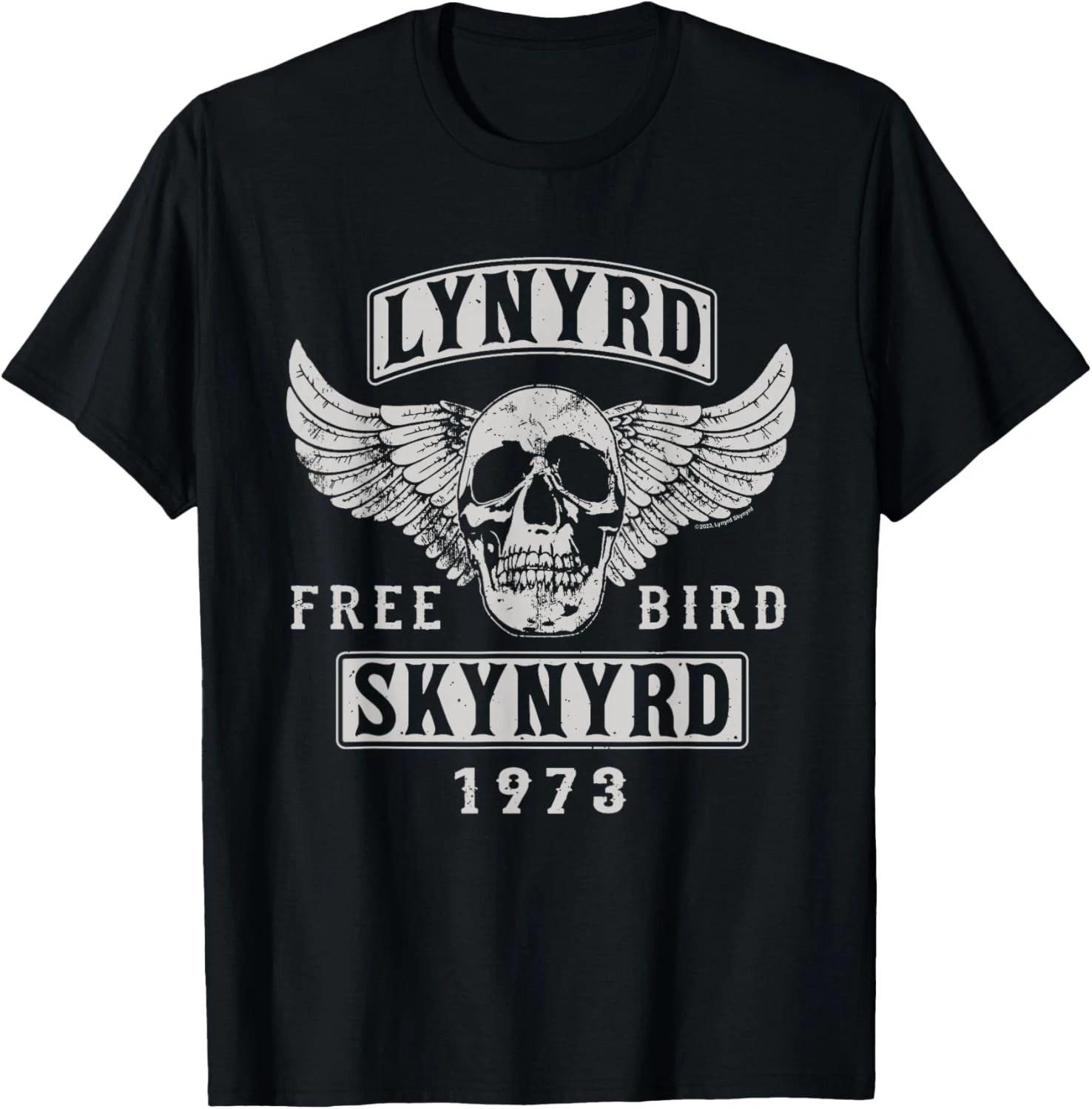 Free Bird Skull 1973 T-Shirt Gift Unisex T-Shirt M