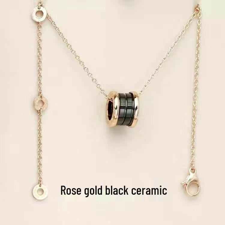 Little Red Man Ceramic Necklace: 925 Sterling Silver Pendant for Couples, Women & Men - Perfect Birthday Gift