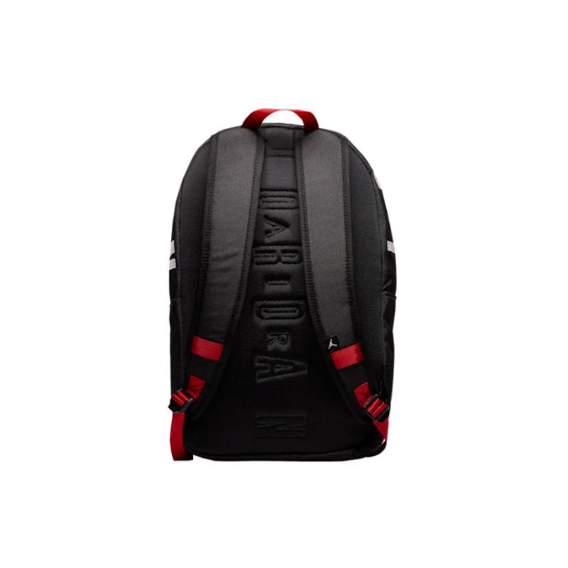 Jordan Polyester Backpack Regular Unisex Black Red Jordan 9A0172-023
