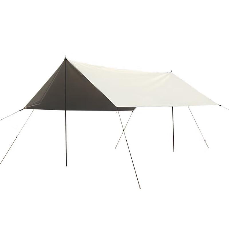 Quyoubang Outdoor Silver-Coated Camping Tarp
