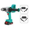 Trapano Elettrico Senza Spazzole 88V 800W 13mm Avvitatore Elettrico Senza Fili Mandrino Autobloccante 1/2" Trapano da Ghiaccio Batteria Li-ion Utensile Elettrico