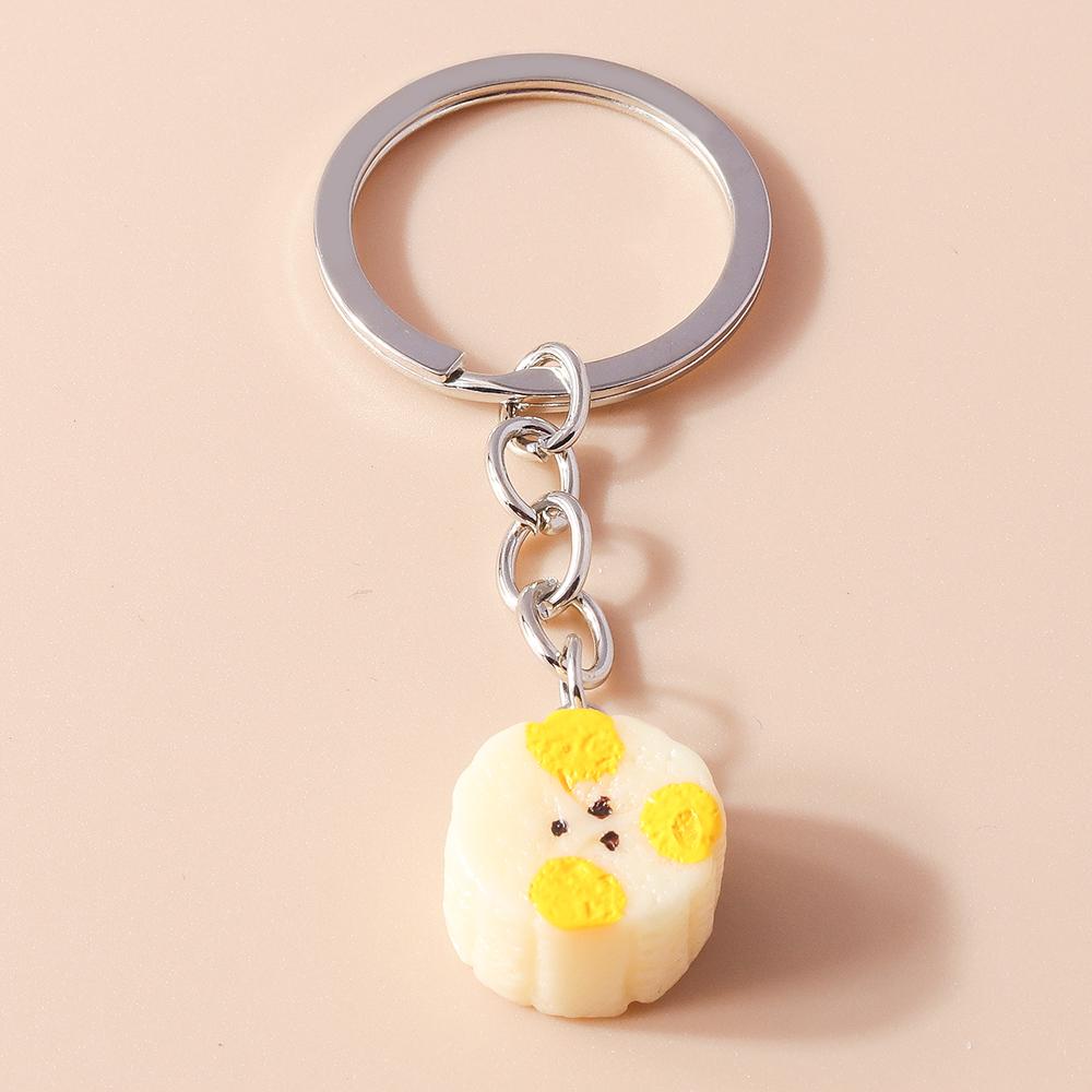 Lovely Crystal Cherry Keychain Simulated Fruit Keyring Pendants for Women Girls Handbag Decor Charm DIY Jewelry Gifts