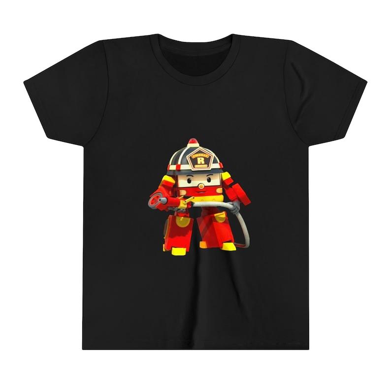 Robocar Poli Kids Children s T-Shirt: Custom Short Sleeve Tee 120