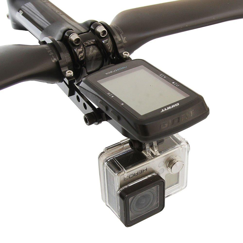 REC Mount Giant Combo Mount Narrow Type with Lower for GIANT NEOS TRACK Black (Double-Handed Adapter) 31.8mm [GAT-Narrow19+GP]