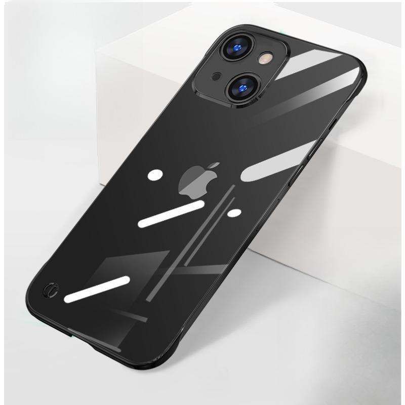 Simple and Transparent, Suitable for Apple 14promax Phone Case, IPhone13 Half-pack, 12 Shockproof, 11 Protective Case