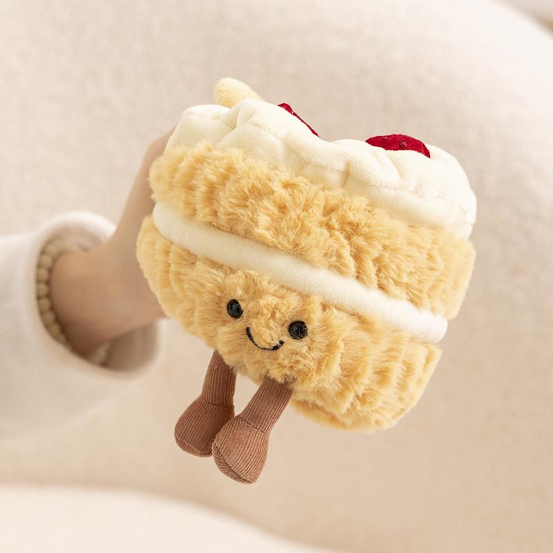Ring Cake Plush Toy Cartoon Love Cute Doll Wedding Decoration Festival Gift