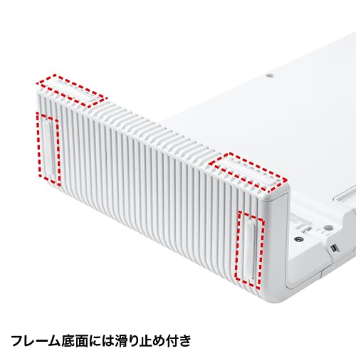 Sanwa Supply USB Type-C Hub with Desktop Rack (White) MR-LC210CHW