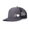 Custom Letter Mesh Baseball Cap With Breathable Cotton For Outdoor Sports And Socials