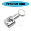 6Pcs Metal Needle Clamp with Screw for Smooth Sewing Experience Sewing Machine Needle Clip for Household Sewing Machine