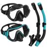 G2RISE SN02 Snorkel Set for Adults Includes Scuba Mask with Dry Diving Spare and Comfort Breathing Technology – Snorkel, Goggles, Anti-Fog,