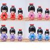 Japanese Kimono Doll Puppet Japanese Style Small Colorful Doll Model Small Ornament Little Colorful Kids Children's Toys Gifts