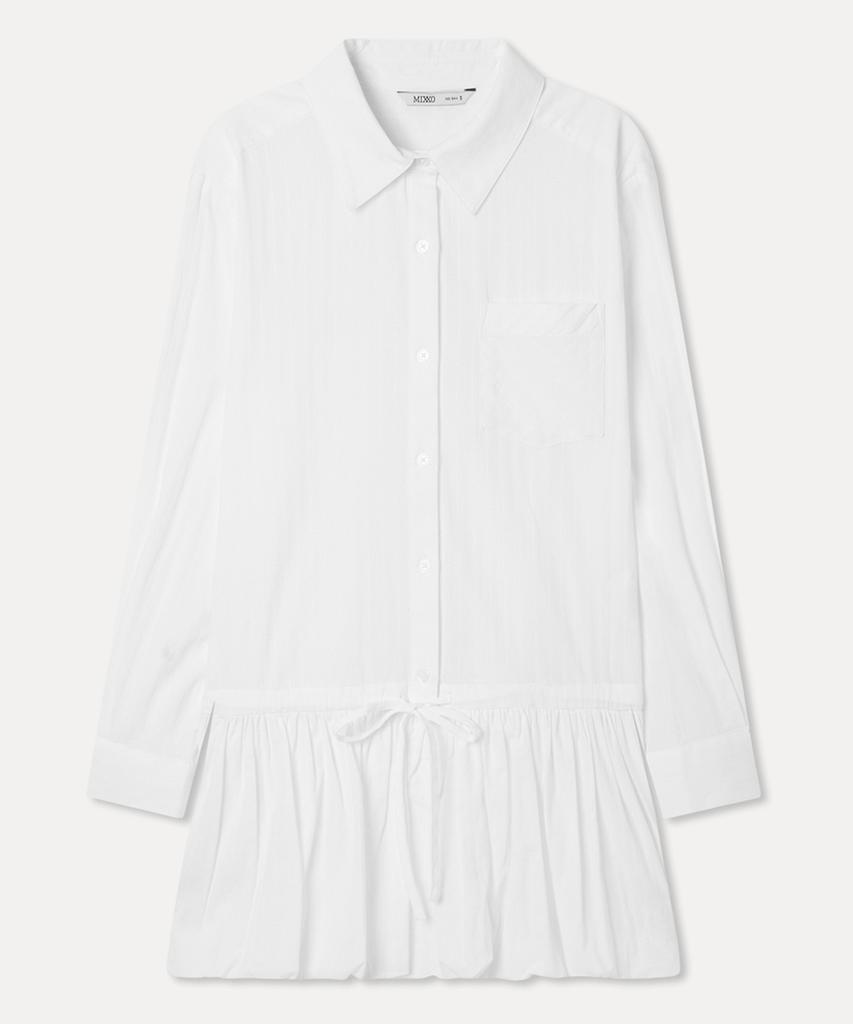 MIXXO Balloon Shirt Collar Dress_Miwowg202C