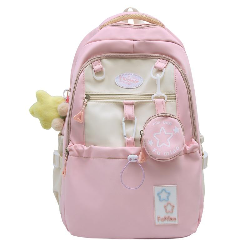 Женский рюкзак со звездным принтом — фото 10