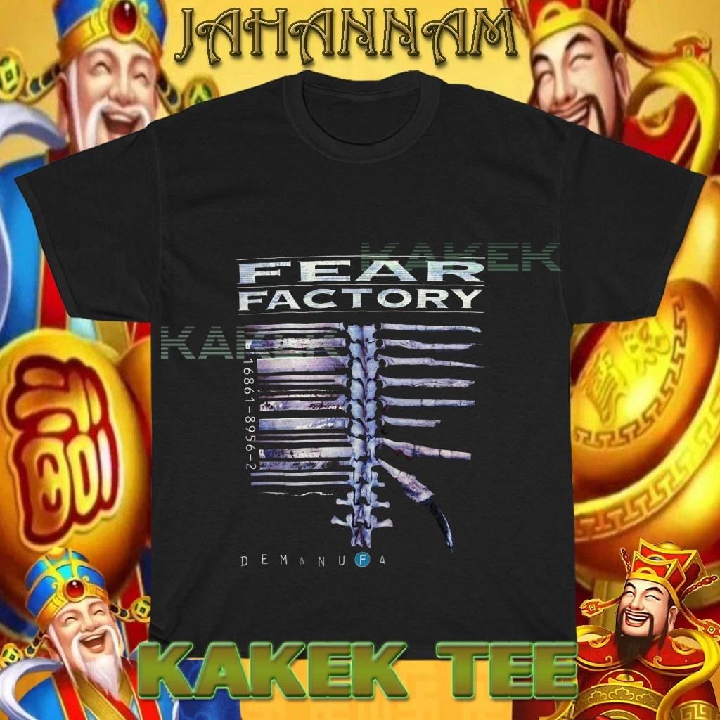 

New Shirt Fear Factory Demanufacture Logo USA T shirt Funny Size S to 5XL XL
