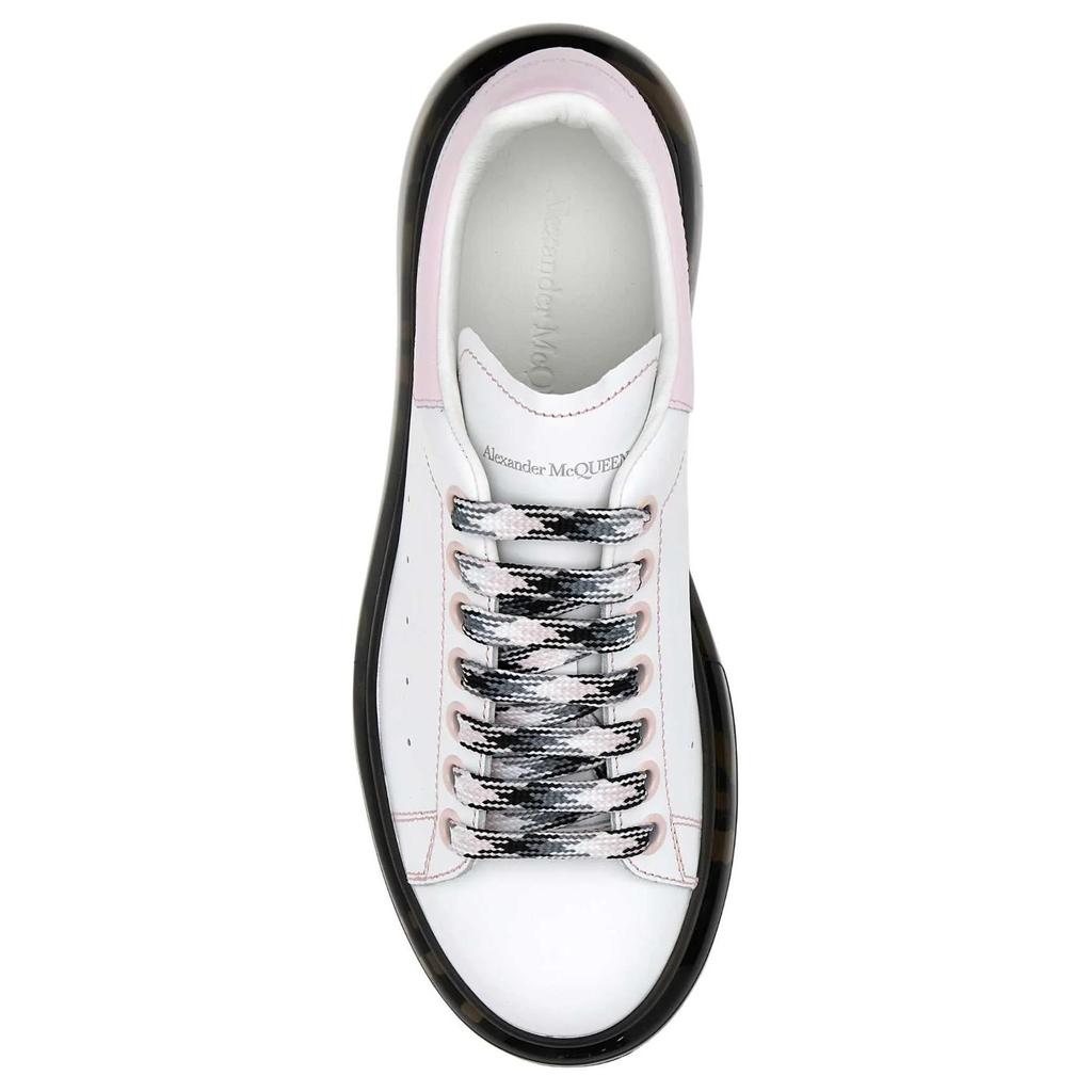 (WMNS) Alexander McQueen Larry Oversized Sneaker 'Clear Sole White Black' Women's 718255WIE818845