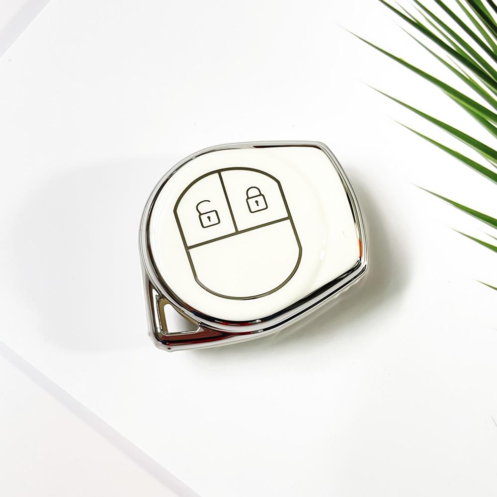 2 Button TPU Car Remote Key Case Cover Shell For SUZUKI SWIFT SX4 Liana Aerio Jimny Samurai Amagatarai Grand Vitara Car Key Case