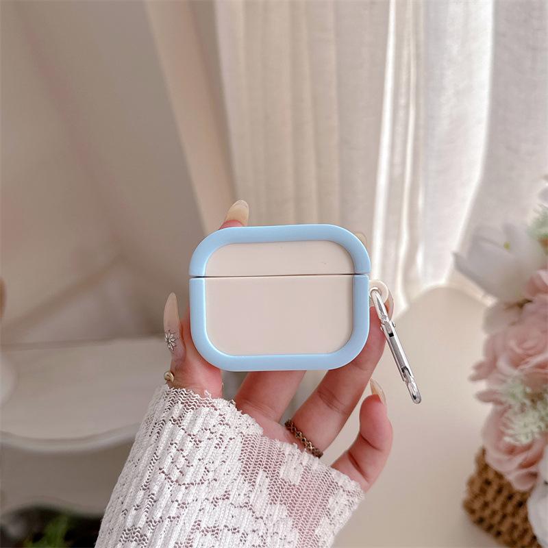 INS style simple macaron color matching AirPods 1 /pro1/pro1 earphone protective case cover new women