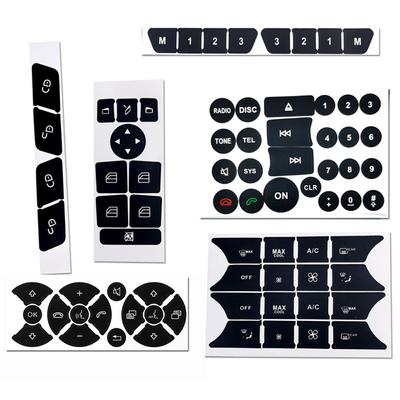 Door Steering A/C Window Radio Button Repair Stickers For Mercedes-Benz 2007-2014