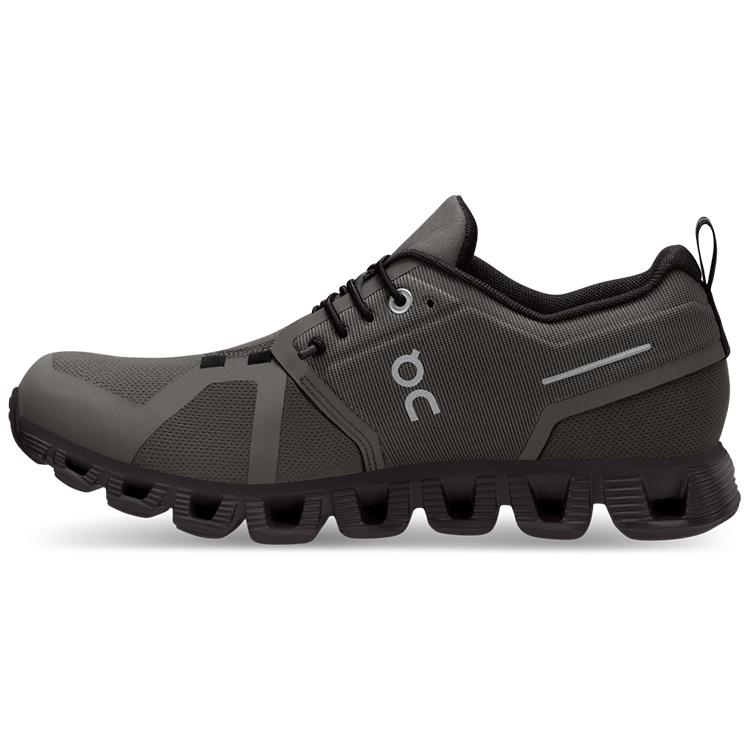 (WMNS) On Running Cloud 5 Waterproof Olive Green Black Women s 59.98836 EU 36