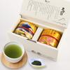 Arahataen Fuji Gold Can Japanese Green Tea Gift Set 70g X 2 Cans Premium Deep Steamed Tea Leaves Shizuoka Mount Fuji Gift Boxed