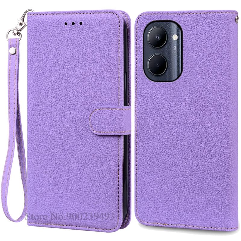 Für Realme C33 Hülle Leder Klapp-Brieftaschenhülle Für Realme C33 Hülle Handyhülle Brieftasche Buch Coque Fundas Shell